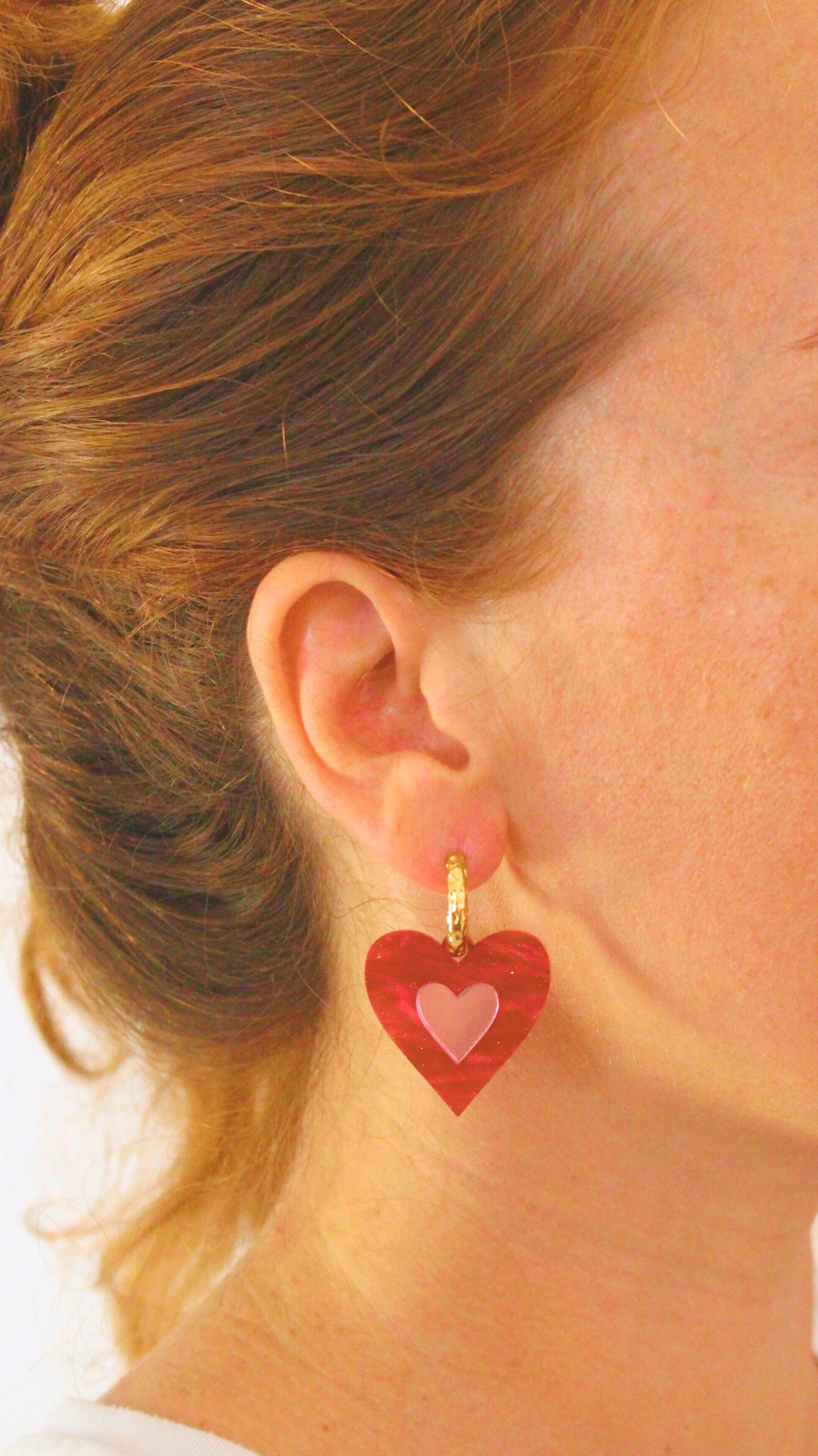 Créoles COEUR (modèle droit)