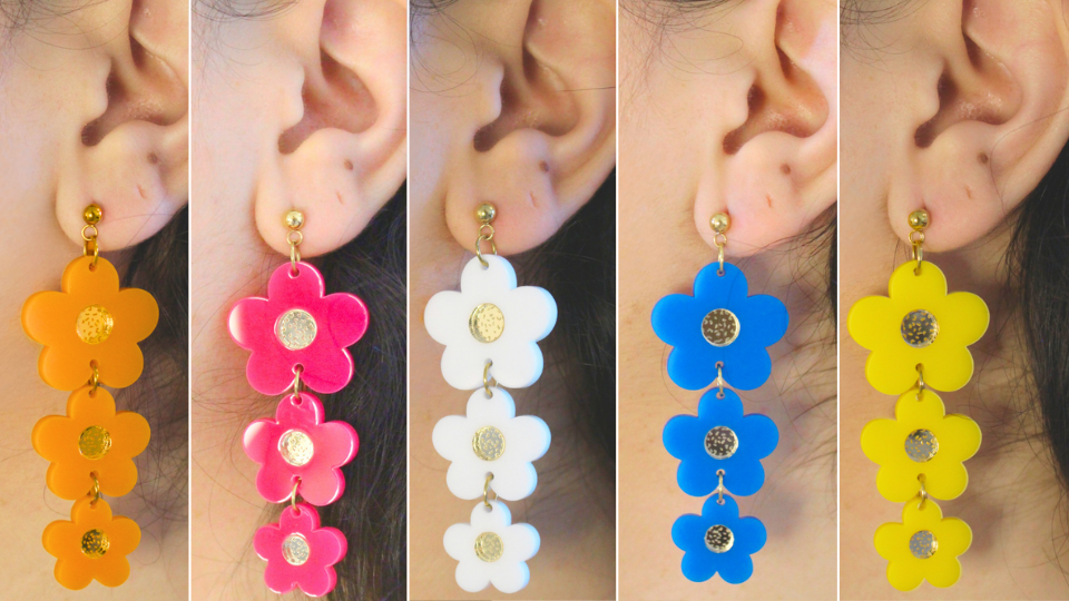 Boucles d'oreilles Trio Lolly