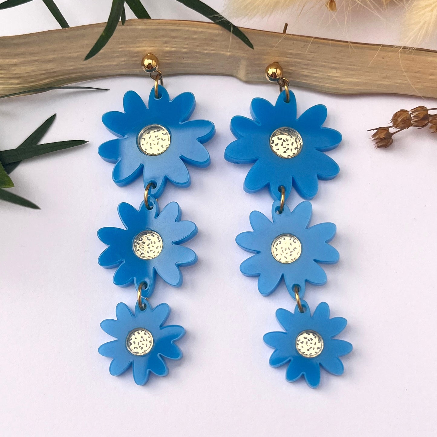 Boucles d'oreilles Trio Daisy