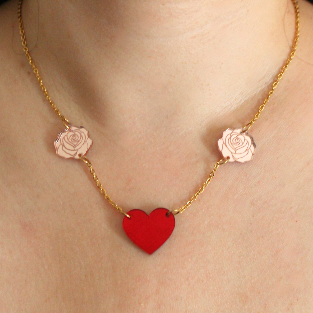 Collier Red Love