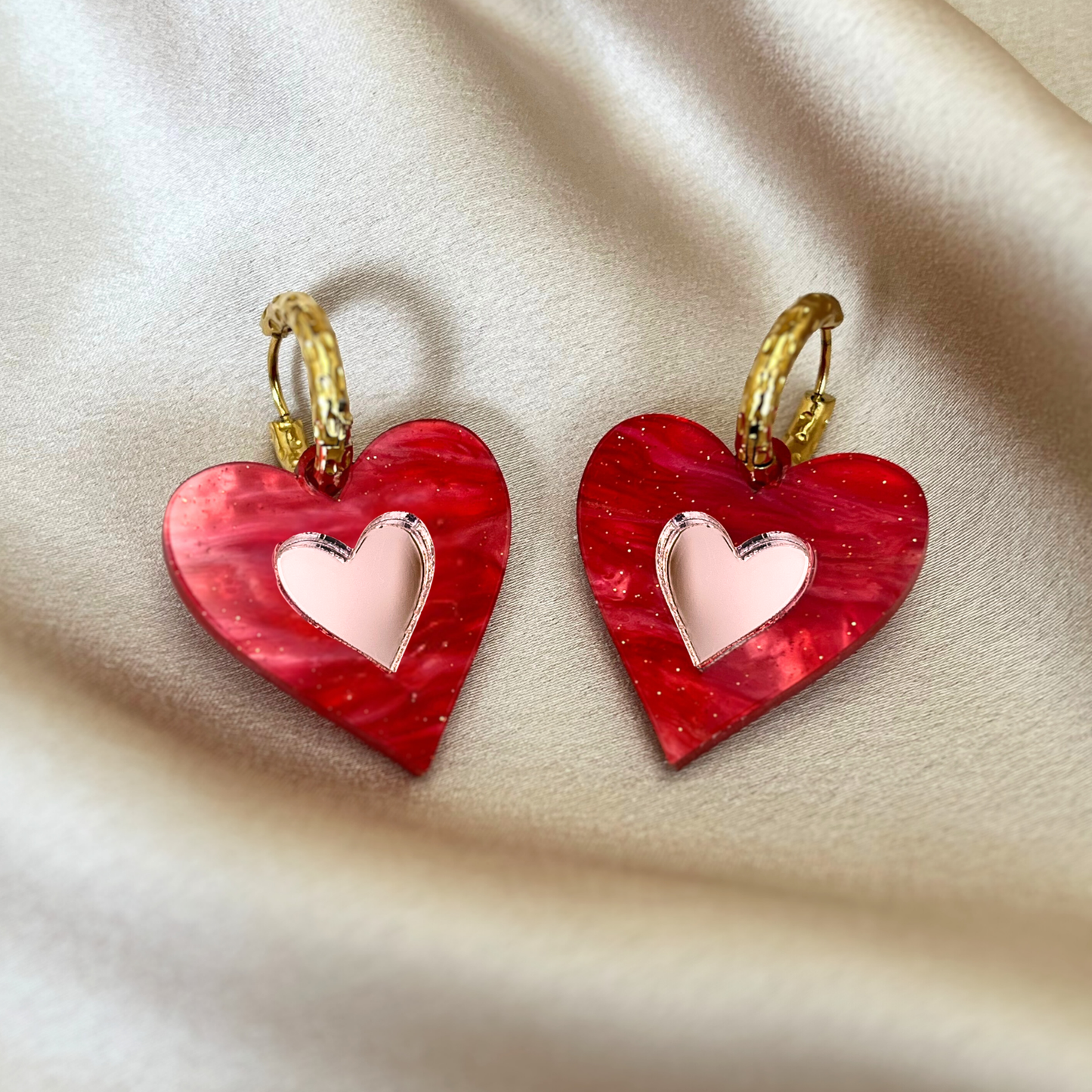 Créoles COEUR (modèle droit)