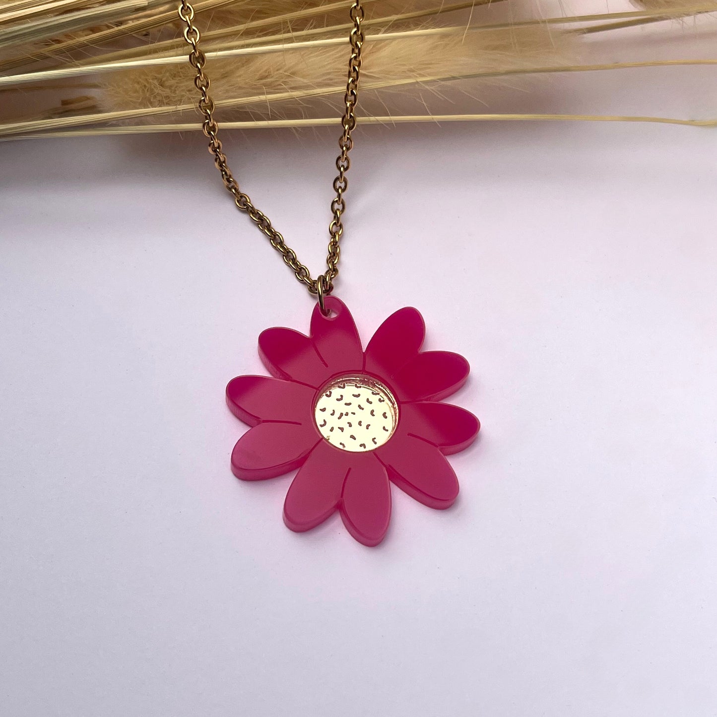 Collier pendentif Daisy