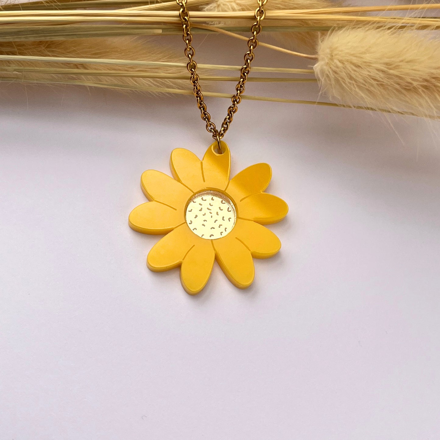 Collier pendentif Daisy