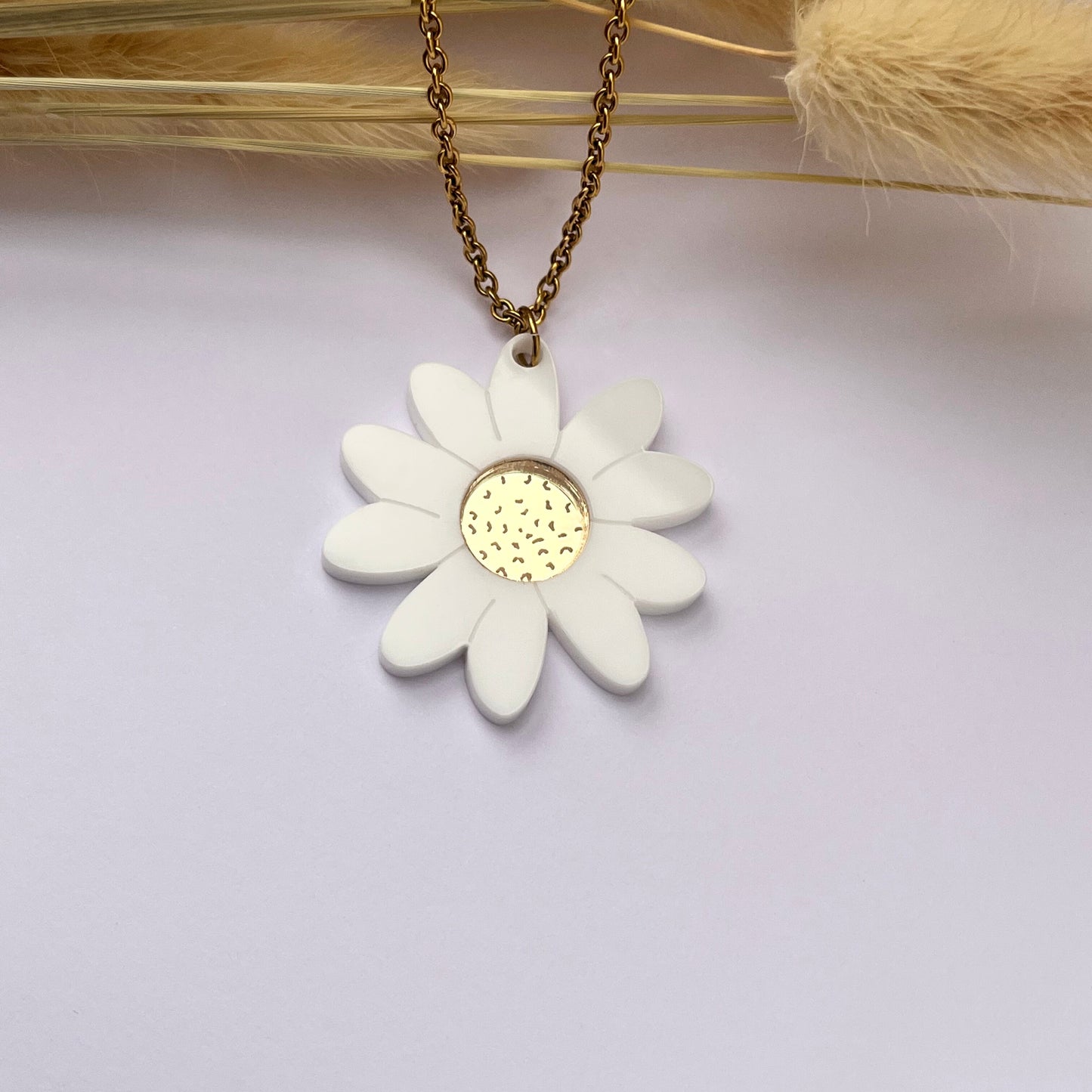Collier pendentif Daisy