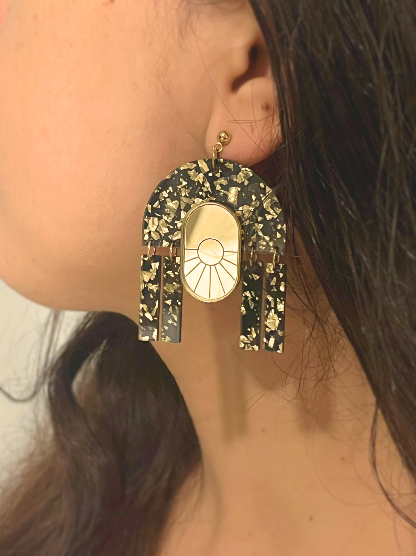 Boucles d'oreilles Sélène